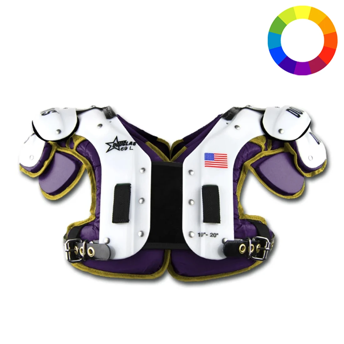 Douglas Custom Pro 69 Shoulder Pads